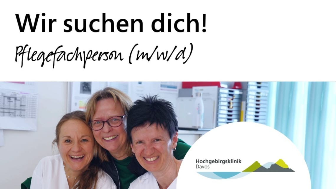 Werde Teil unseres Pflegeteams. Werde Teil der HGK-Familie.